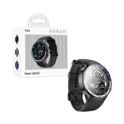 Hoco Smartwatch Y24 Amoled Smart Sports 1.43" (Call Version) Black Hoco Smartwatch Y24 Amoled Smart Sports 1.43" (Call Version) Black